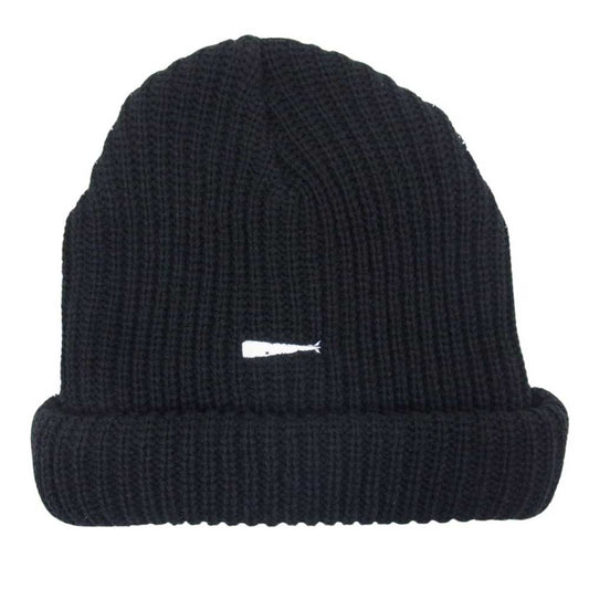 DESCENDANT ディセンダント 222MADS-HT02 DAWN BEANIE ニット キャップ ビーニー  ブラック系【美品】【中古】