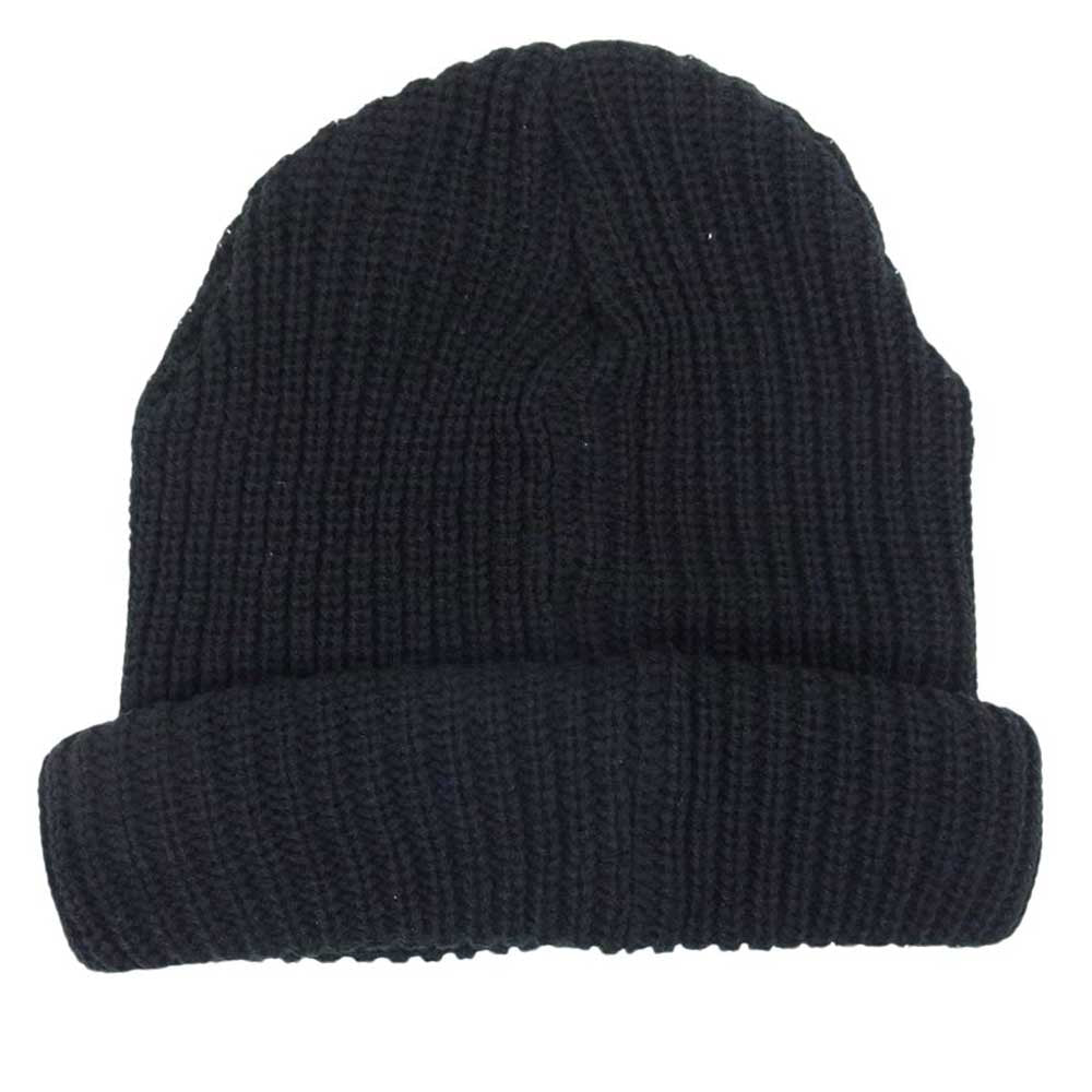 DESCENDANT ディセンダント 222MADS-HT02 DAWN BEANIE ニット キャップ ビーニー  ブラック系【美品】【中古】