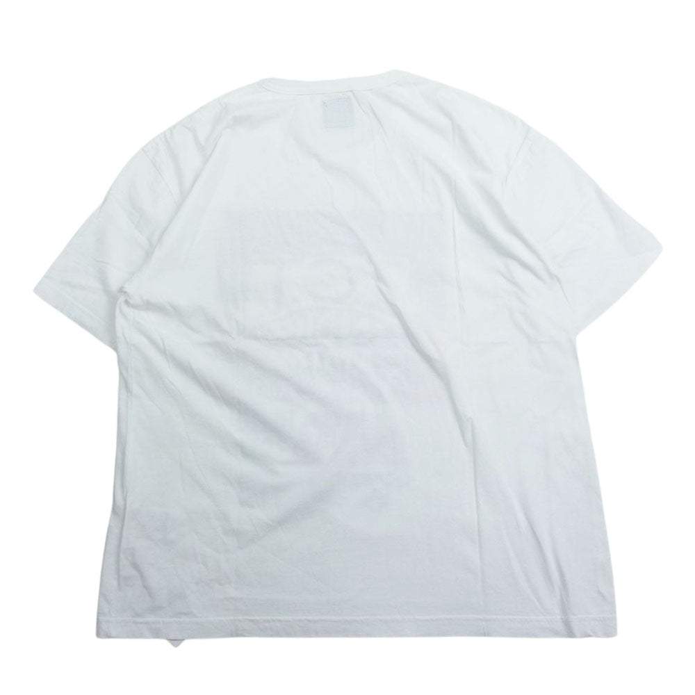 VISVIM ビズビム 0218905010021 ICT プリント Tシャツ 半袖 ホワイト系 4【美品】【中古】