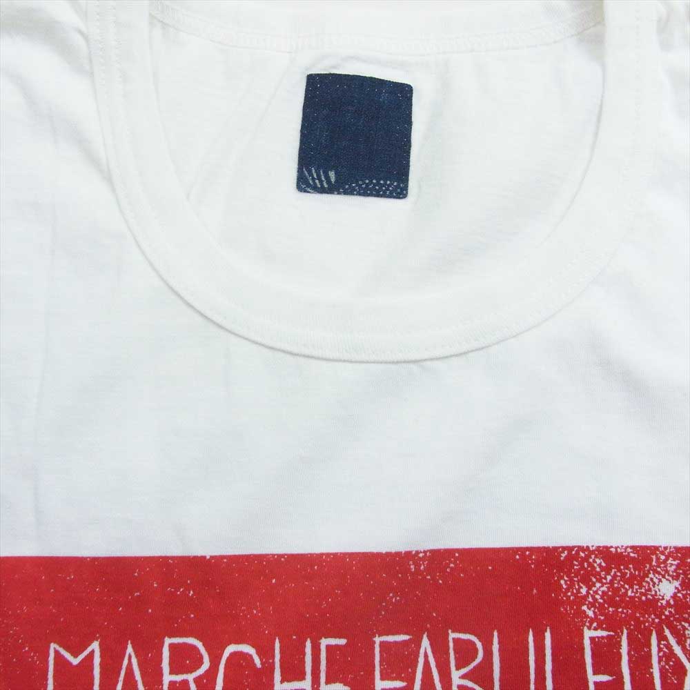 VISVIM ビズビム 0218905010021 ICT プリント Tシャツ 半袖 ホワイト系 4【美品】【中古】