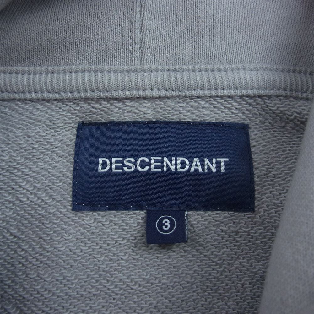 DESCENDANT ディセンダント SONS HOODY スウェット プルオーバー パーカー グレー系 3【中古】