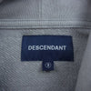 DESCENDANT ディセンダント SONS HOODY スウェット プルオーバー パーカー グレー系 3【中古】