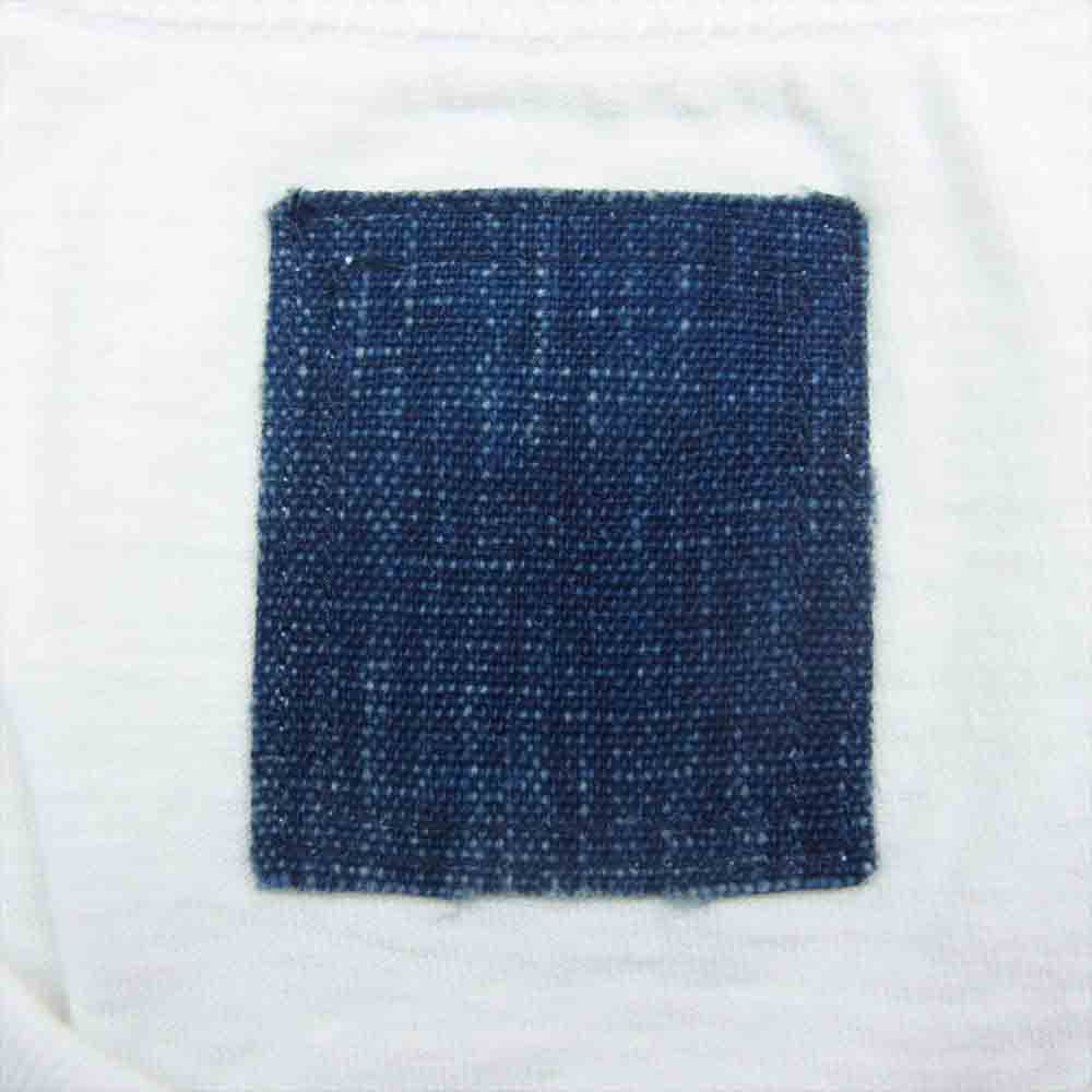 VISVIM ビズビム 22SS 0220905010015 ICT WIDE TEE S/S ワイド プリント Tシャツ 半袖 ホワイト系 5【極上美品】【中古】
