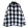 DESCENDANT ディセンダント 22AW CLAIRTON PLAID JACKET 中綿 バッファローチェック シャツ ジャケット  ブラック系 3【中古】
