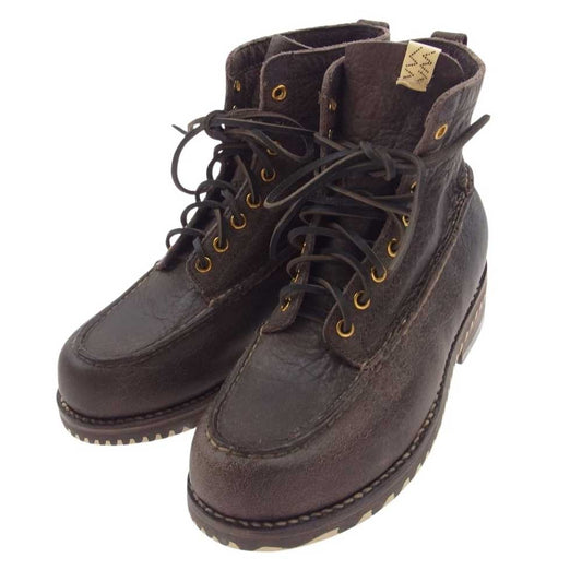 VISVIM ビズビム 20SS  0120102002008 KAINAI MOC TOE-FOLK カイナイ モック トゥ フォルク ブーツ ブラウン系 10【極上美品】【中古】