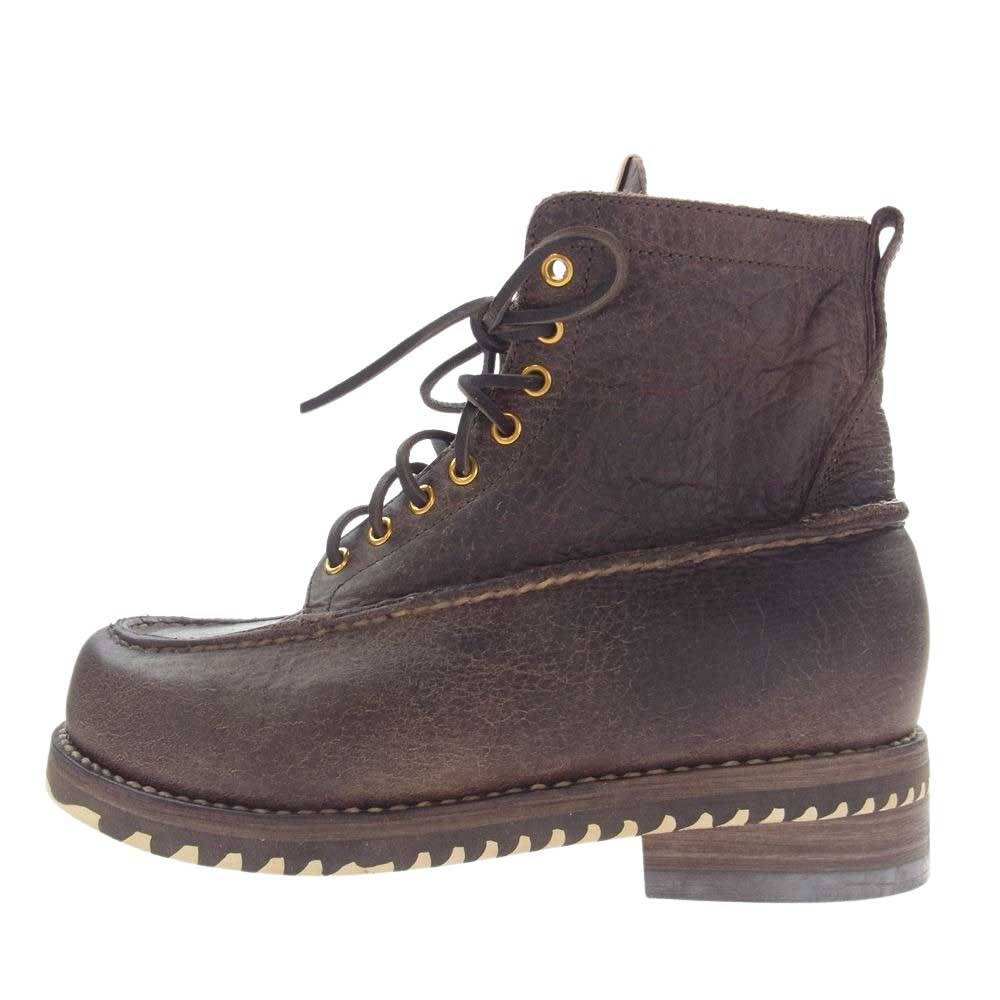 VISVIM ビズビム 20SS  0120102002008 KAINAI MOC TOE-FOLK カイナイ モック トゥ フォルク ブーツ ブラウン系 10【極上美品】【中古】