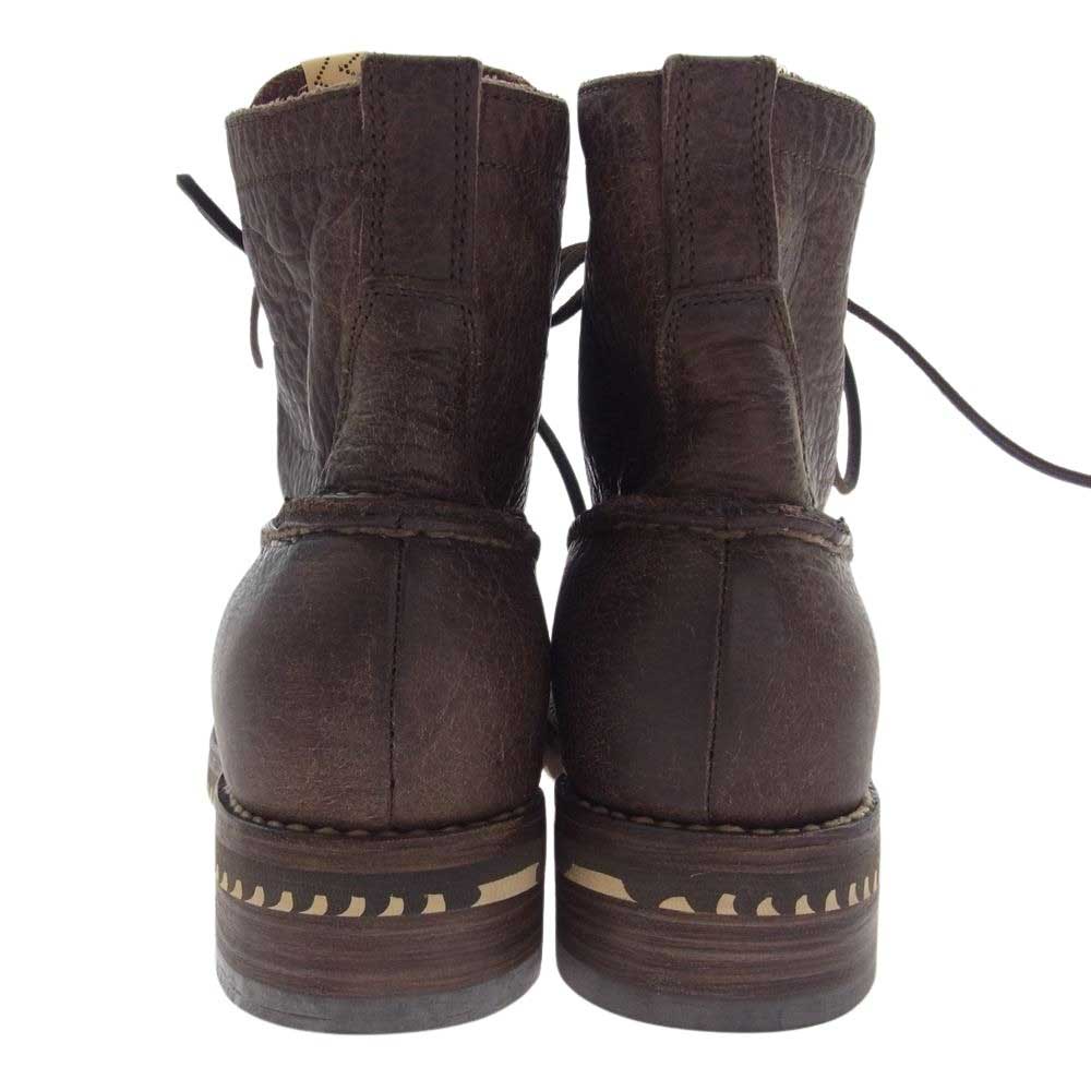 VISVIM ビズビム 20SS  0120102002008 KAINAI MOC TOE-FOLK カイナイ モック トゥ フォルク ブーツ ブラウン系 10【極上美品】【中古】