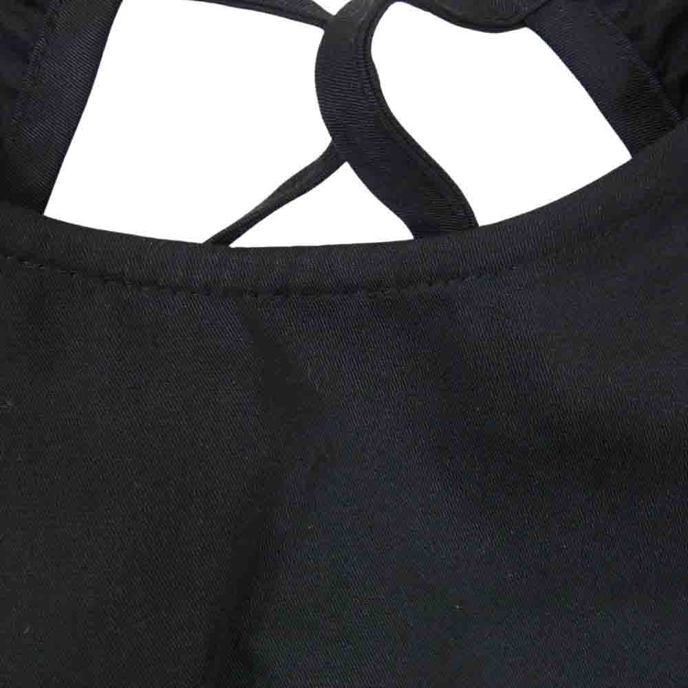 リリーブラウン LWFO203037 ボリューム パフ スリーブ ワンピース ブラック系 ONE SIZE【中古】