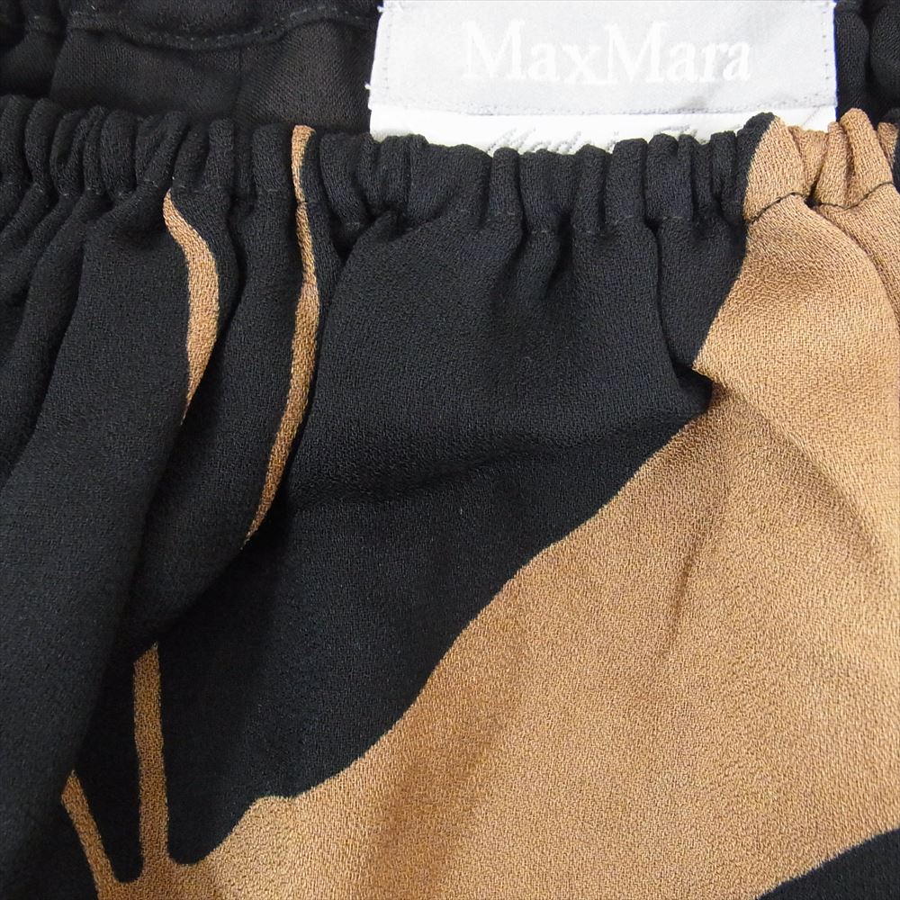 MAX MARA マックスマーラ ビスコース ドレス ワンピース ブラック系 38【中古】