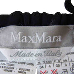 MAX MARA マックスマーラ ビスコース ドレス ワンピース ブラック系 38【中古】