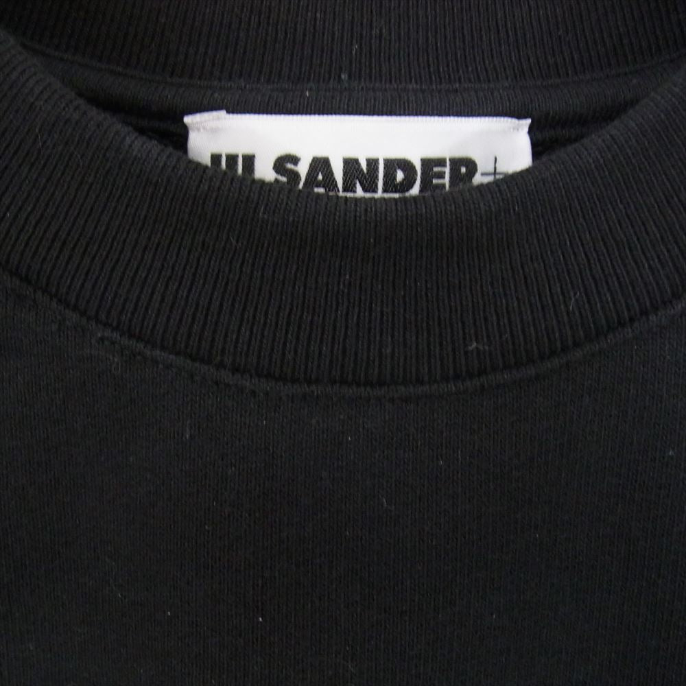 JIL SANDER ジルサンダー 23AW J47GU0104 プラス ロゴパッチ スウェット ブラック系 S【中古】
