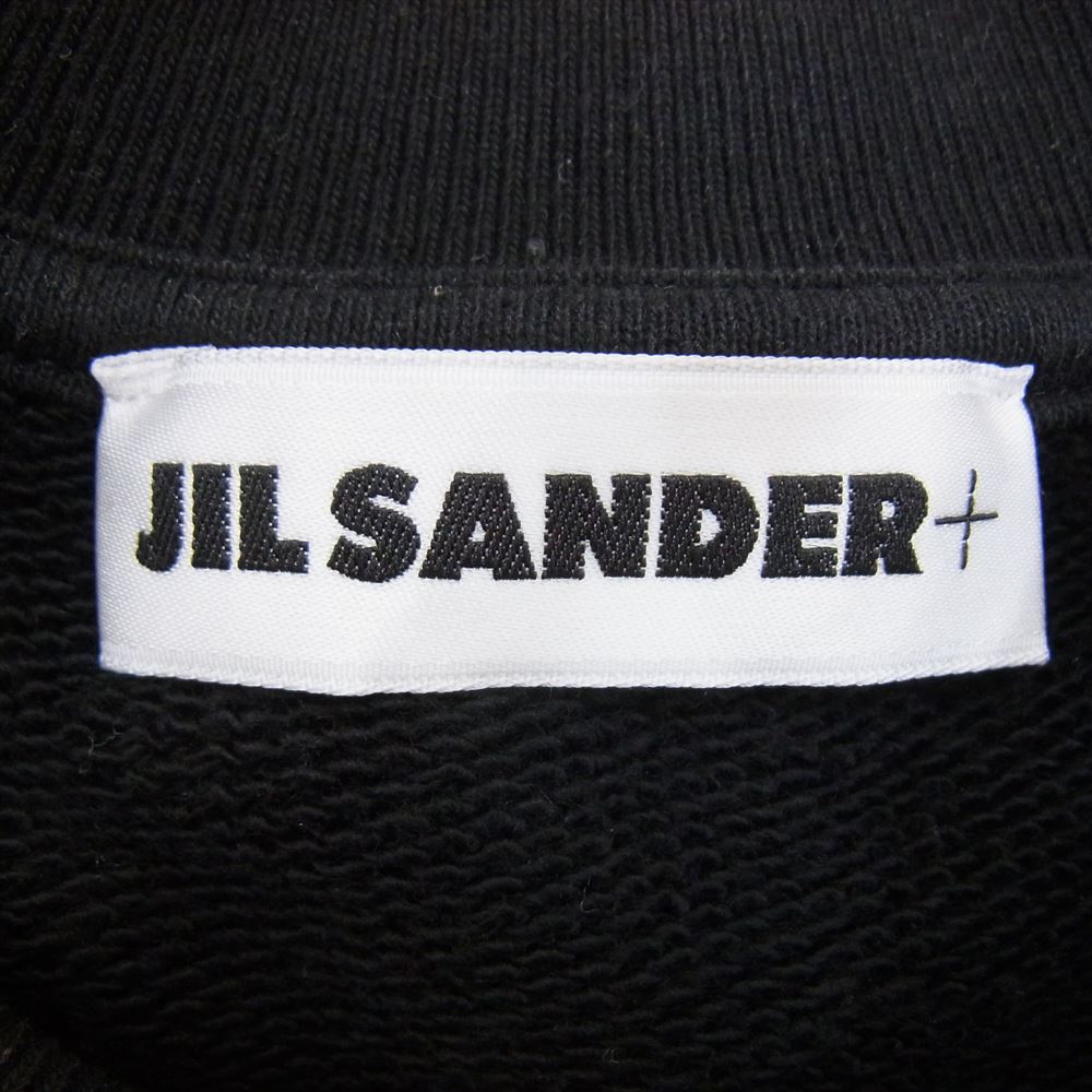 JIL SANDER ジルサンダー 23AW J47GU0104 プラス ロゴパッチ スウェット ブラック系 S【中古】
