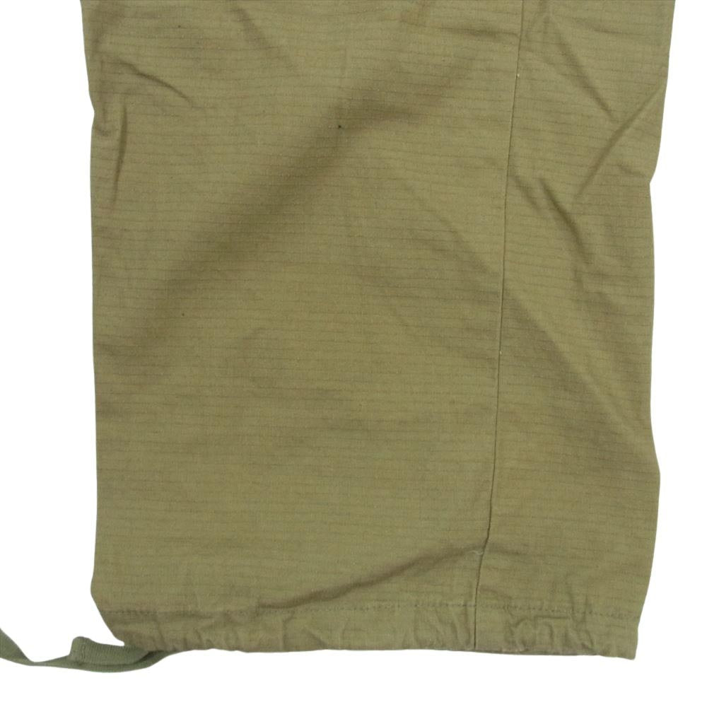 サプール ミリタリー ワーク パンツ ロゴ刺繍 カーキ系 M【中古】