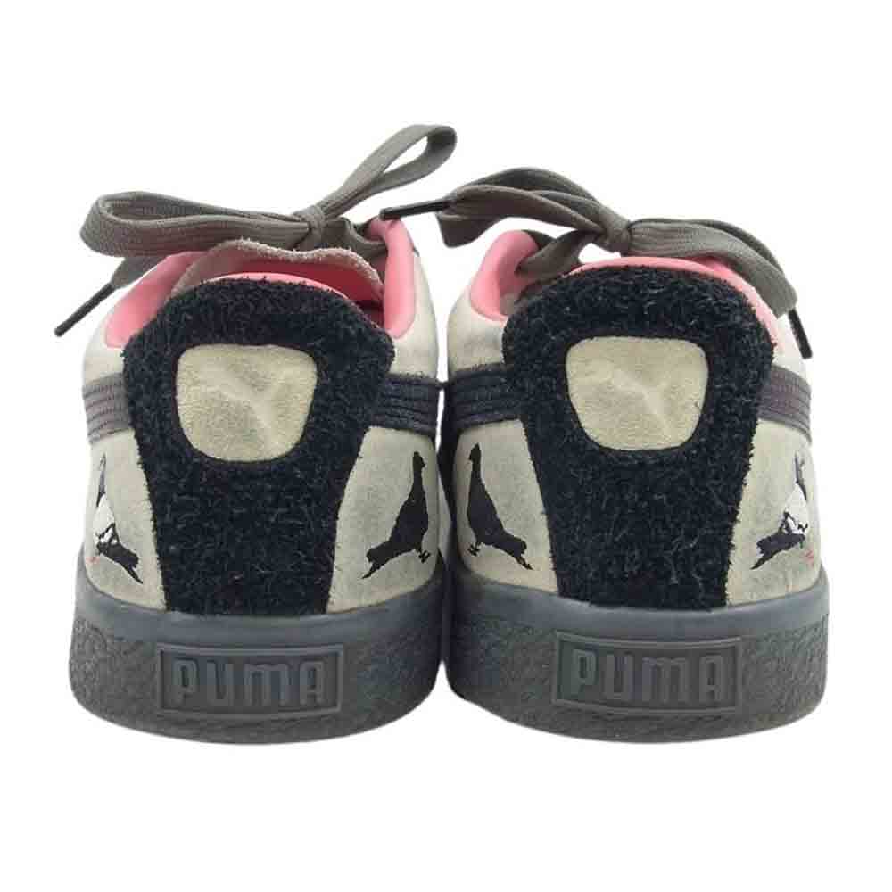 PUMA プーマ 381160-01 × Staple ステイプル × Atmos アトモス Suede Natural Grey スウェード スエード ナチュラル グレイ スニーカー ベージュ系 26cm【中古】