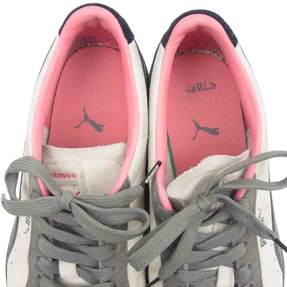 PUMA プーマ 381160-01 × Staple ステイプル × Atmos アトモス Suede Natural Grey スウェード スエード ナチュラル グレイ スニーカー ベージュ系 26cm【中古】