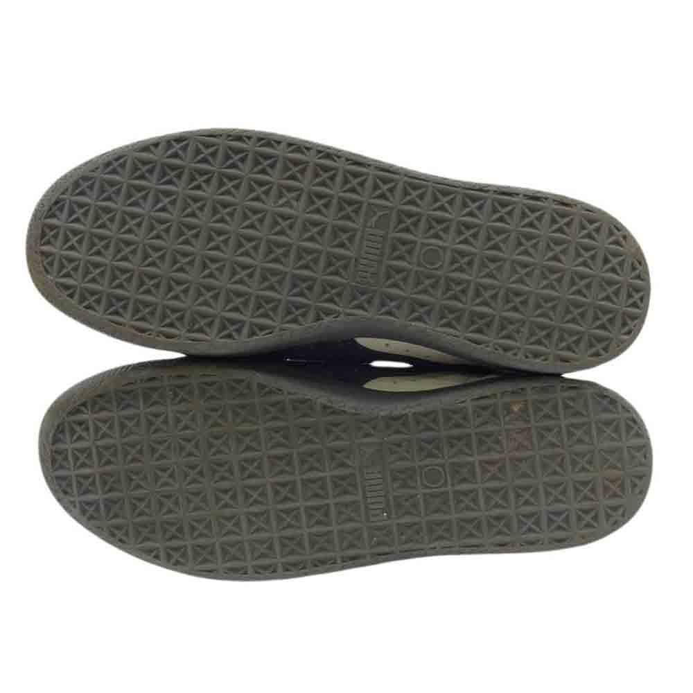 PUMA プーマ 381160-01 × Staple ステイプル × Atmos アトモス Suede Natural Grey スウェード スエード ナチュラル グレイ スニーカー ベージュ系 26cm【中古】