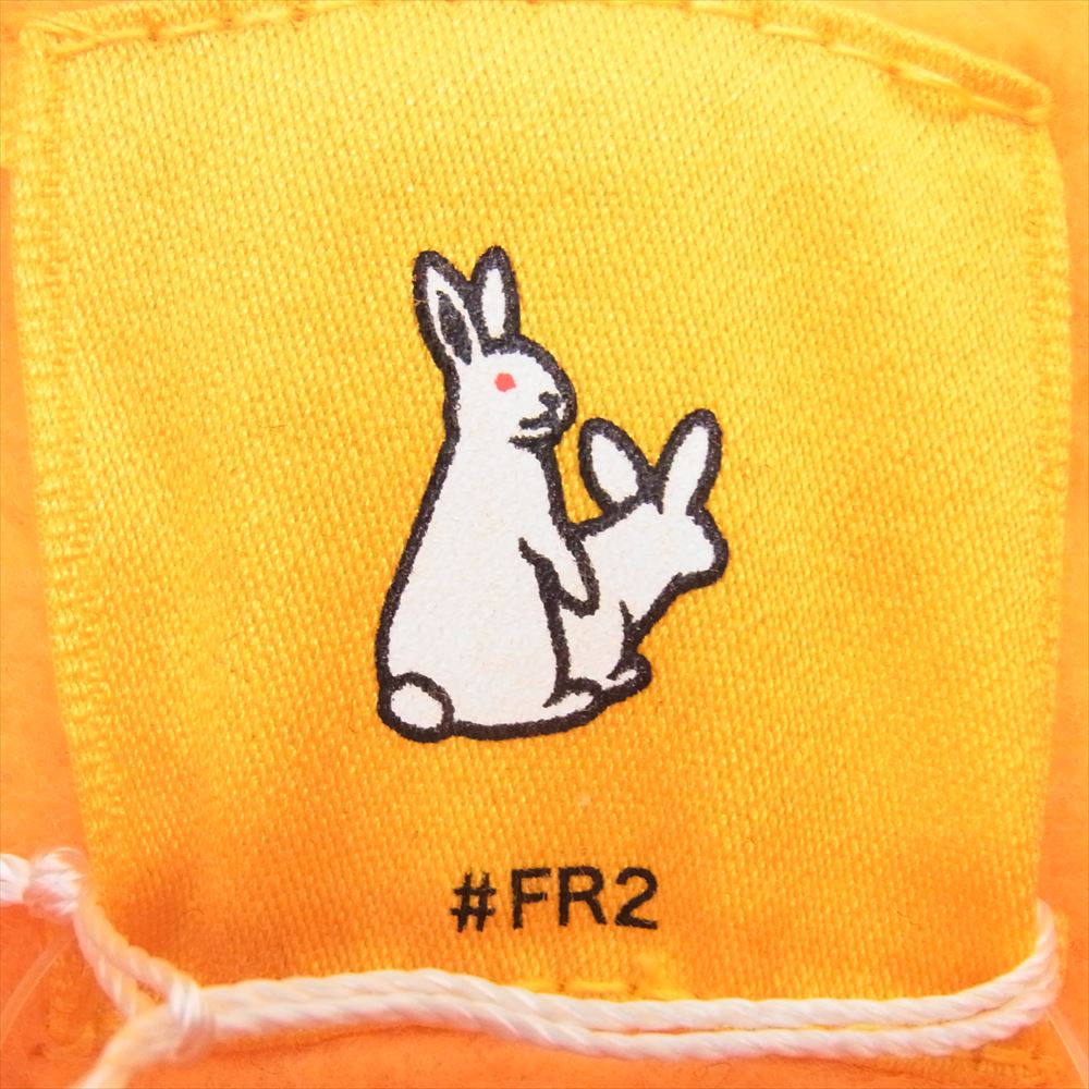 エフアールツー FRC1544 REFLECTOR LINE HOODIE リフレクター ライン フーディー パーカー オレンジ系 L【美品】【中古】