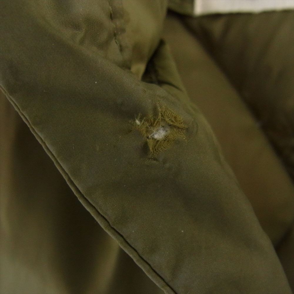 リタ RITA MILITARY PONCHO DOWN ミリタリー ダウン ポンチョ  カーキ系【中古】