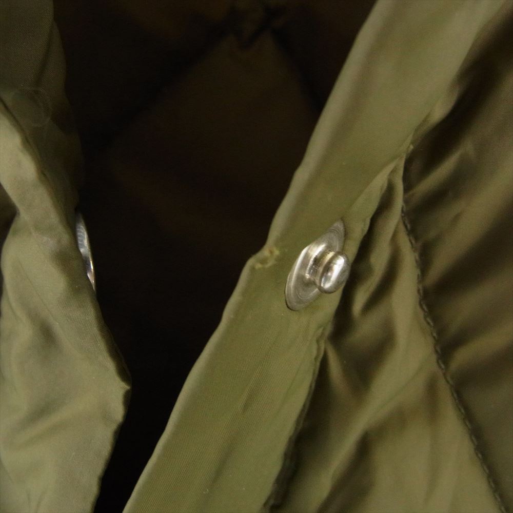リタ RITA MILITARY PONCHO DOWN ミリタリー ダウン ポンチョ  カーキ系【中古】