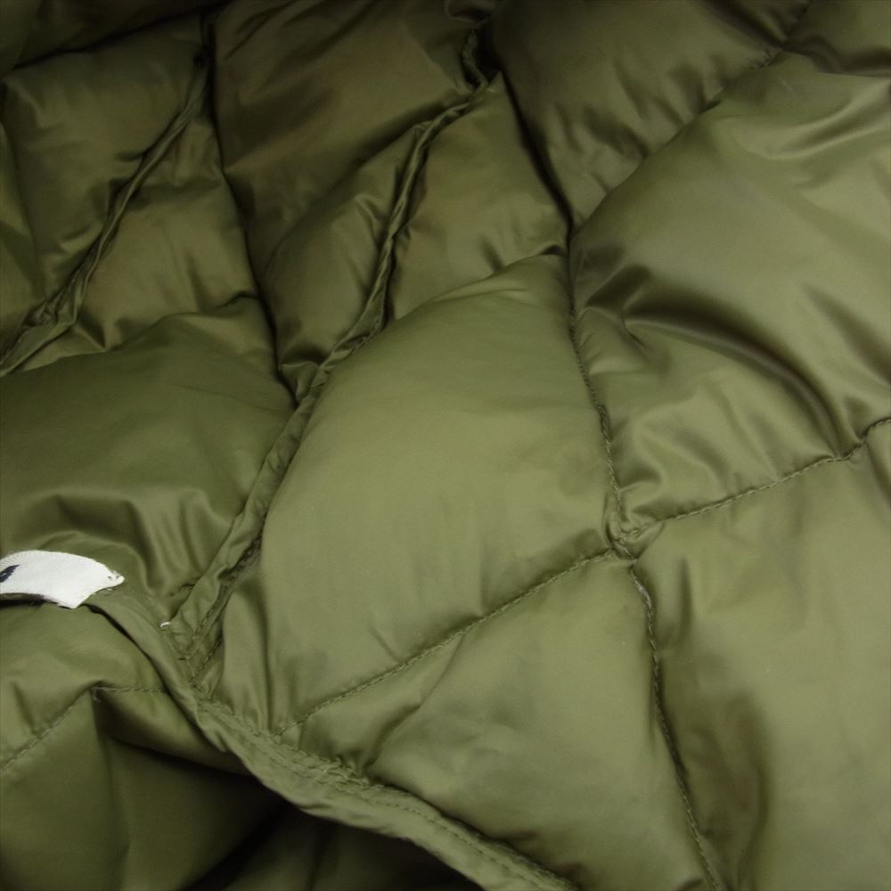 リタ RITA MILITARY PONCHO DOWN ミリタリー ダウン ポンチョ  カーキ系【中古】