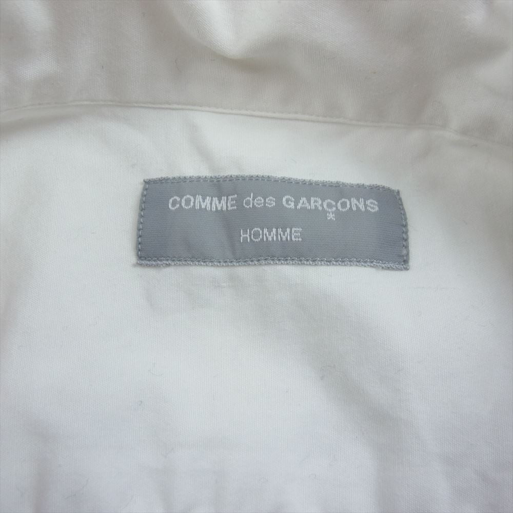 COMME des GARCONS HOMME コムデギャルソンオム AD1997 HB-020470 田中オム 90s ヴィンテージ AD1997 HB-020470 レーヨン チェック パッチワーク 半袖シャツ ホワイト系【中古】