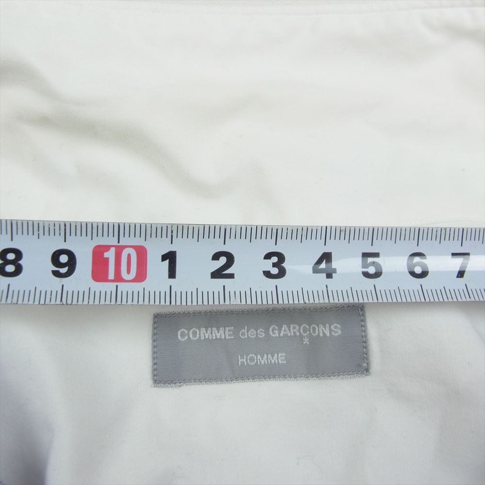 COMME des GARCONS HOMME コムデギャルソンオム AD1997 HB-020470 田中オム 90s ヴィンテージ AD1997 HB-020470 レーヨン チェック パッチワーク 半袖シャツ ホワイト系【中古】