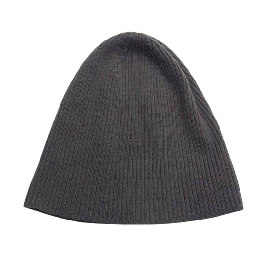 Rick Owens リックオウエンス 23SS RU01C4495-RIBM Ribbed Knit Beanie Hat リブド ニット ビーニー キャップ ブラウン系 OS【中古】