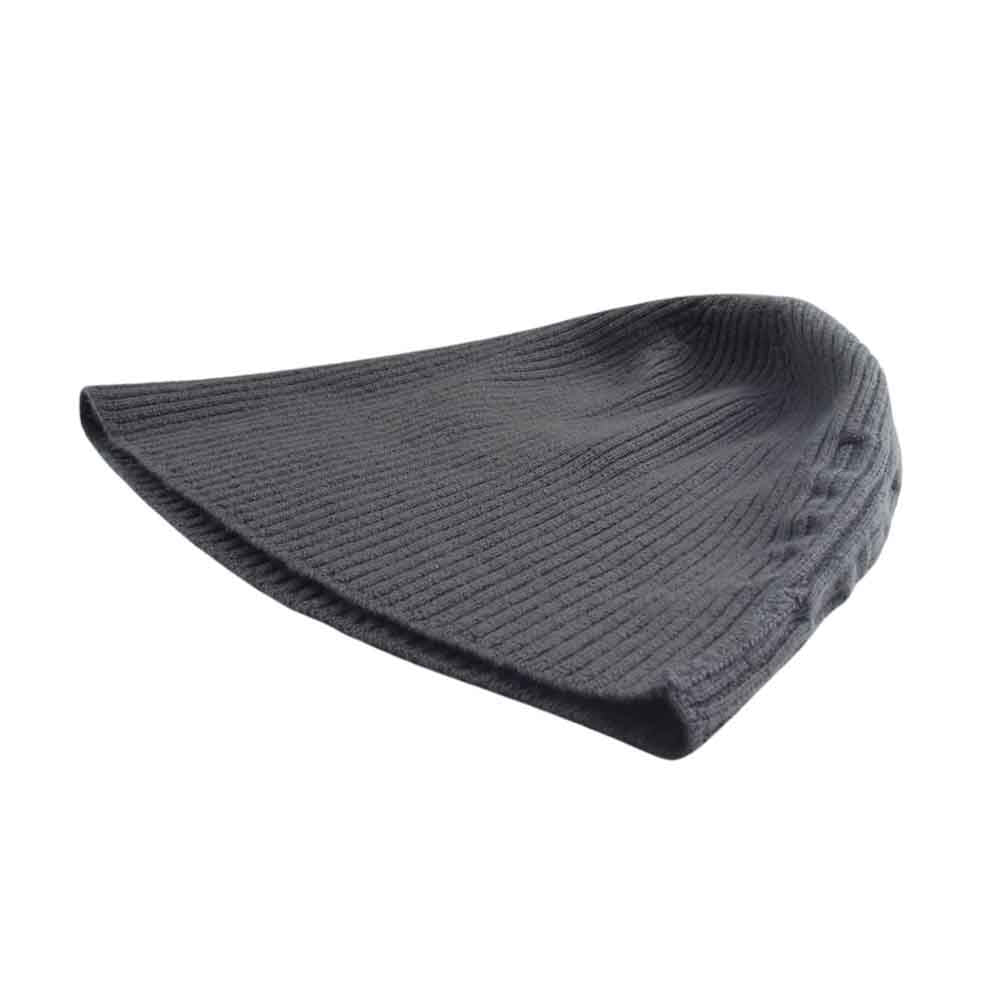 Rick Owens リックオウエンス 23SS RU01C4495-RIBM Ribbed Knit Beanie Hat リブド ニット ビーニー キャップ ブラウン系 OS【中古】