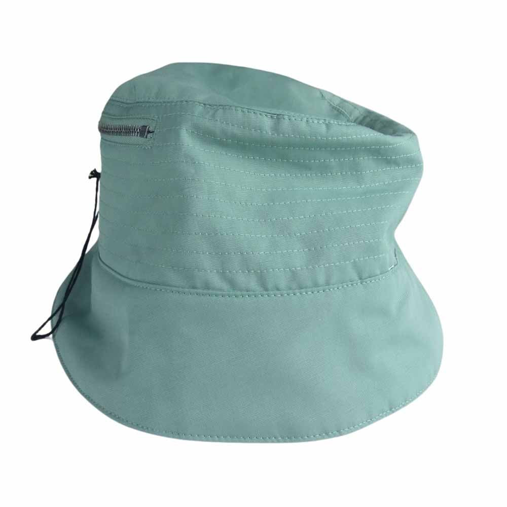 Rick Owens リックオウエンス DA02B4475-MU DRKSHDW POCKET GILLIGAN HAT ダークシャドウ ポケット ハット アクアグリーン系 L【中古】