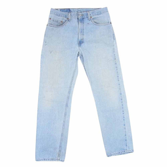 Levi's リーバイス USA製 505 02年4月製 00s デニム パンツ ジーンズ インディゴブルー系 33【中古】