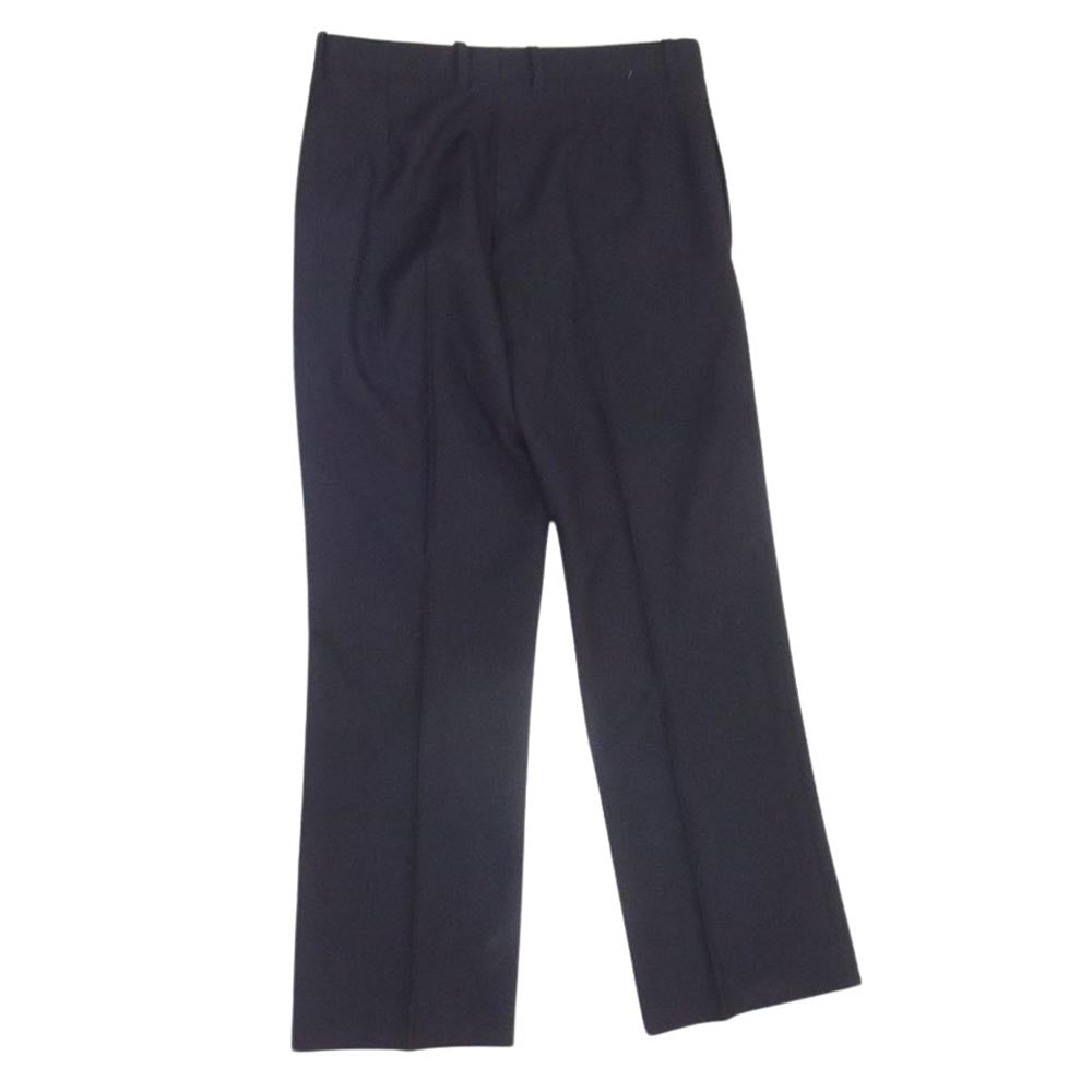 BALENCIAGA バレンシアガ 595066 TYI20 VIRGIN WOOL WIDE LEG PANT ヴァージンウール ワイドレッグ スラックスパンツ ブラック系 36【中古】