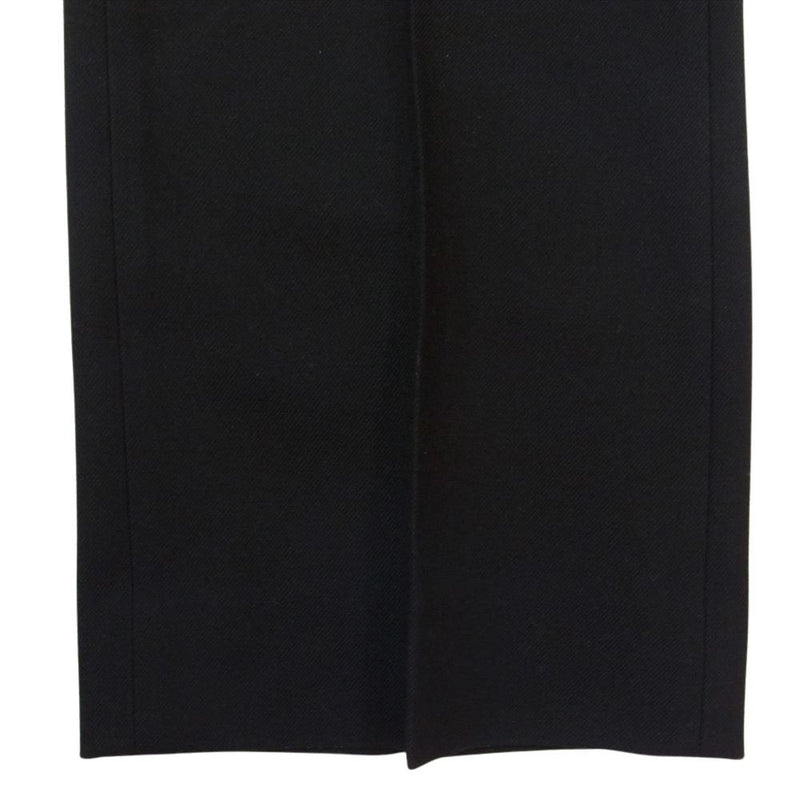 BALENCIAGA バレンシアガ 595066 TYI20 VIRGIN WOOL WIDE LEG PANT ヴァージンウール ワイドレッグ スラックスパンツ ブラック系 36【中古】