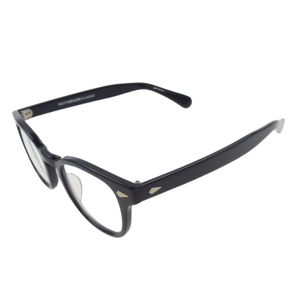 ROTTWEILER ロットワイラー JARMUSCH RT102 ウェリントン 眼鏡 アイウェア ブラック系【中古】