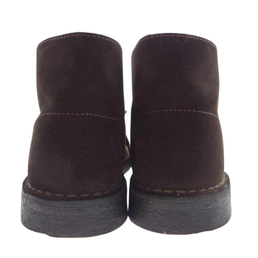 Clarks クラークス 11826 Desert Boot スエード デザート ブーツ ダークブラウン系 UK8【中古】