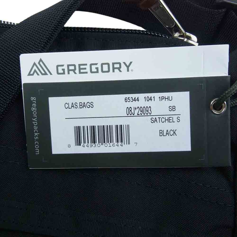 GREGORY グレゴリー 08J-29093 SATCHEL S サッチェル S ショルダーバッグ ブラック系 S【極上美品】【中古】