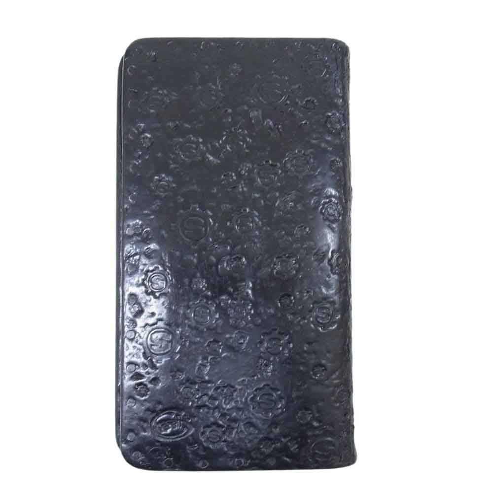 STARLIN GEAR スターリンギア 100years 100年 s-gear texture long wallet Sギア テクスチャー ロングウォレット 長財布 ブラック系【中古】