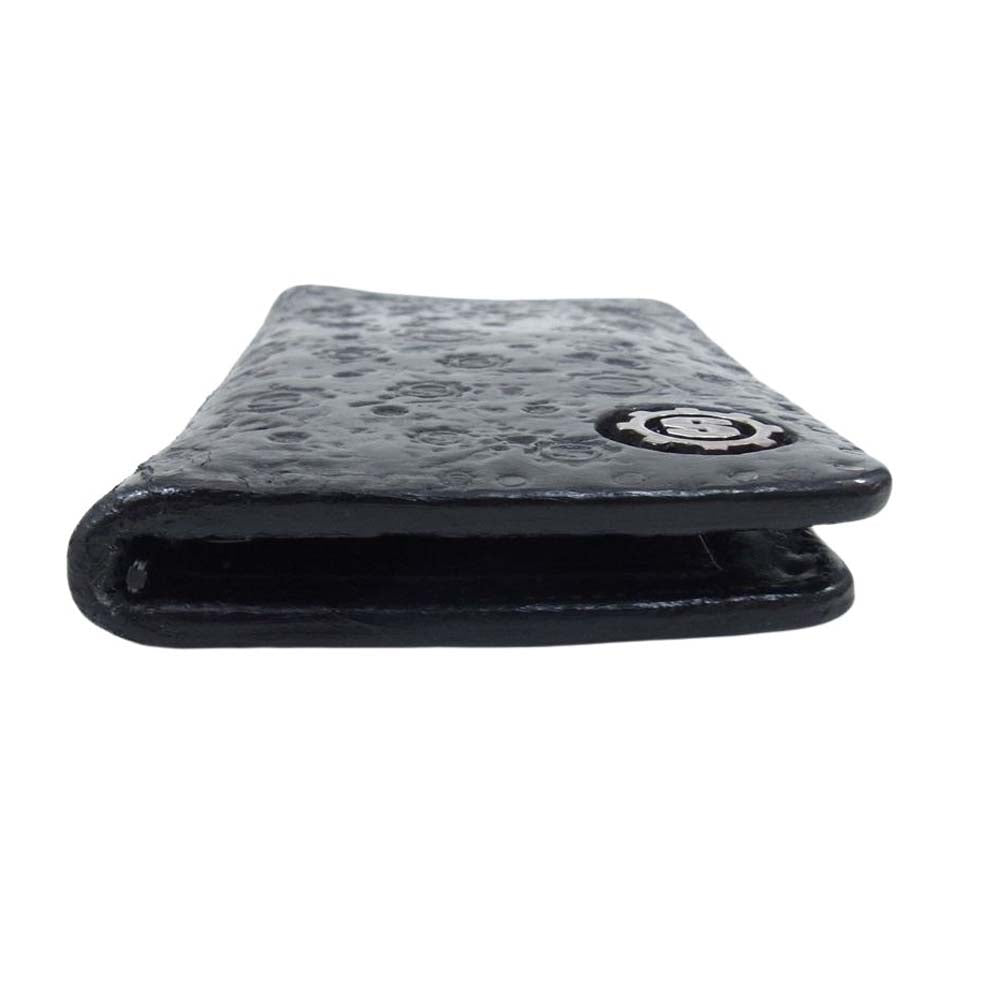 STARLIN GEAR スターリンギア 100years 100年 s-gear texture long wallet Sギア テクスチャー ロングウォレット 長財布 ブラック系【中古】