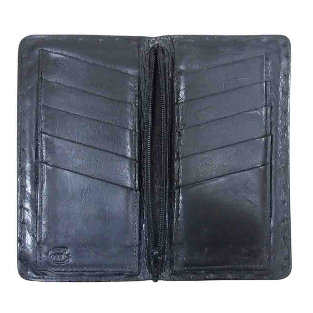 STARLIN GEAR スターリンギア 100years 100年 s-gear texture long wallet Sギア テクスチャー ロングウォレット 長財布 ブラック系【中古】