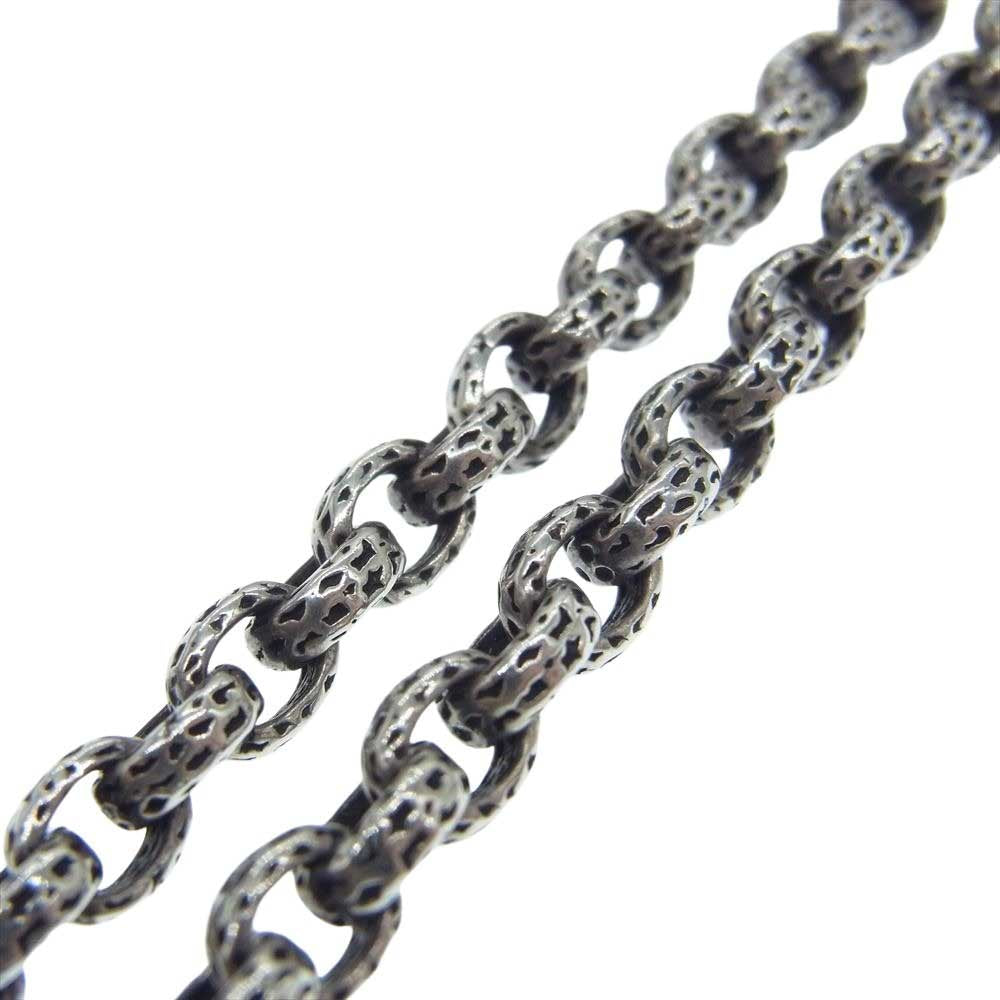 STARLIN GEAR スターリンギア スモール テクスチャー チェーン Tバー ネックレス シルバー系【中古】