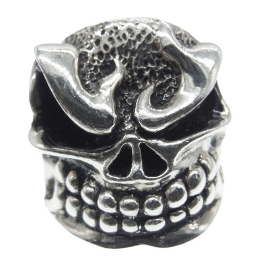 STARLIN GEAR スターリンギア ギャランティ付属 Puncher New Hot Head パンチャー ニュー ホットヘッド リング シルバー系 25号【中古】