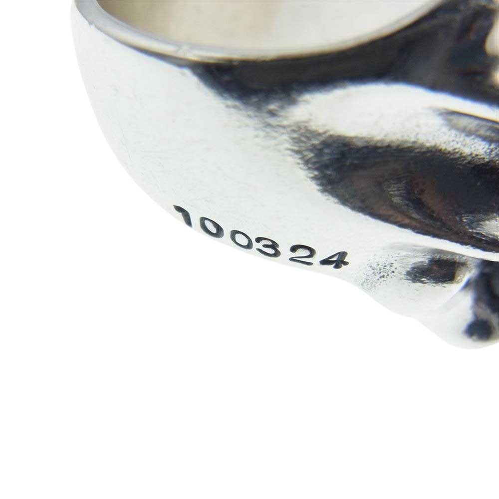 STARLIN GEAR スターリンギア スタイラーニューブルーザーリング シルバー系 23号【中古】