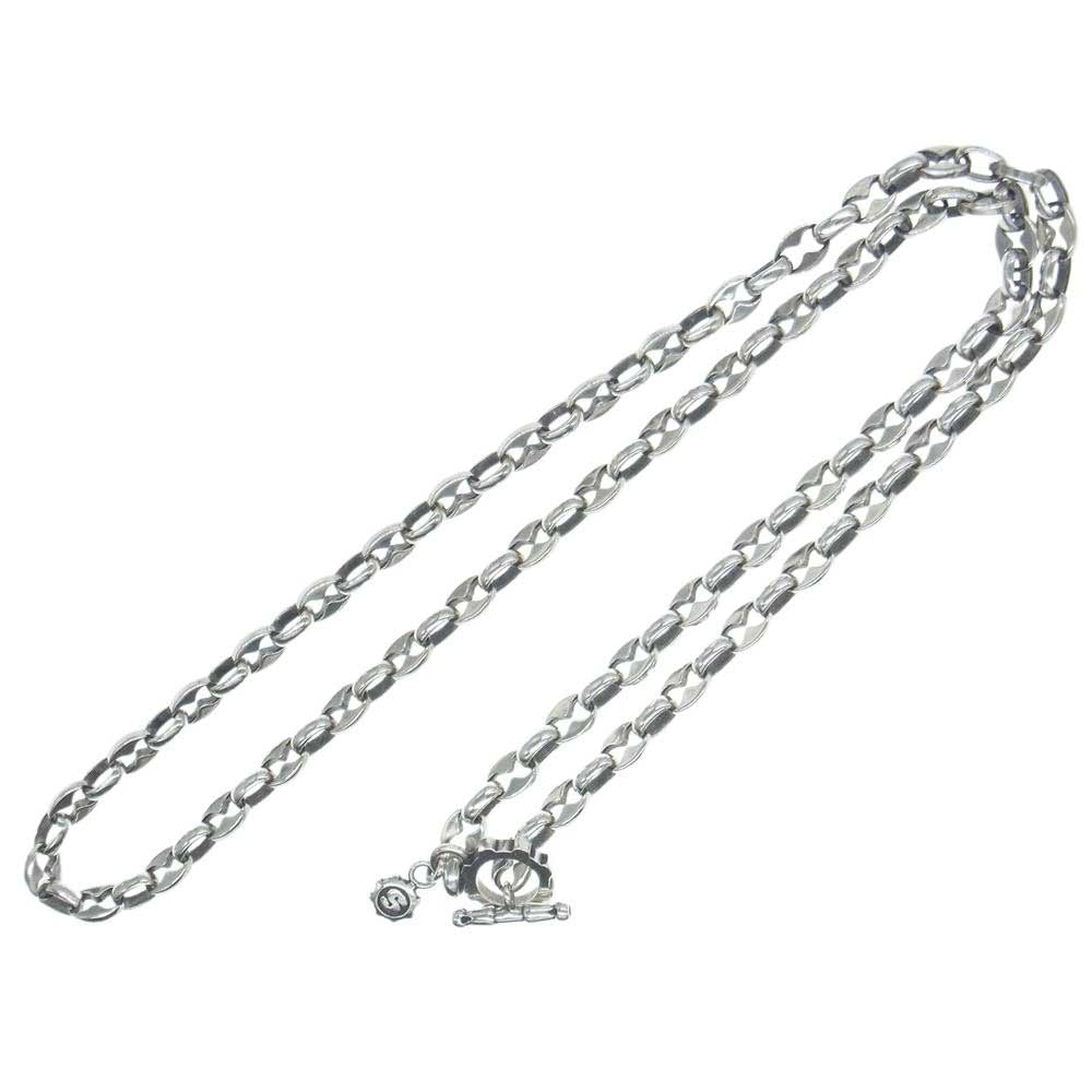 STARLIN GEAR スターリンギア STN023L-60 ギャランティ付属 ラージ アンカーチェーン ネックレス 60cm シルバー系【中古】