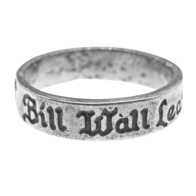 BILL WALL LEATHER ビルウォールレザー R404 25th Anniversary Band Ring 25周年記念 アニバーサリー バンド リング シルバー系 12.5号【中古】
