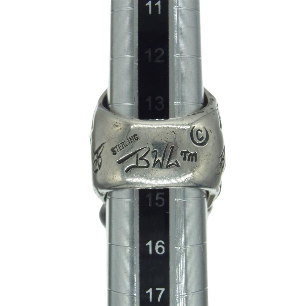 BILL WALL LEATHER ビルウォールレザー R395R with ring in mouth リングインマウス ライオン リング シルバー系 約14.5号【中古】