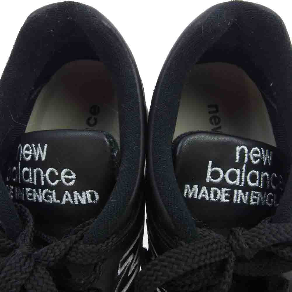 NEW BALANCE ニューバランス M1500BK Black ブラック ローカット スニーカー  ブラック系  25.5cm【中古】