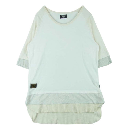 glamb グラム 17SS GB17SP CS02 ri layered CS トライ レイヤード カットソー サーマル 五分袖 Tシャツ ホワイト系 オフホワイト系 2【中古】