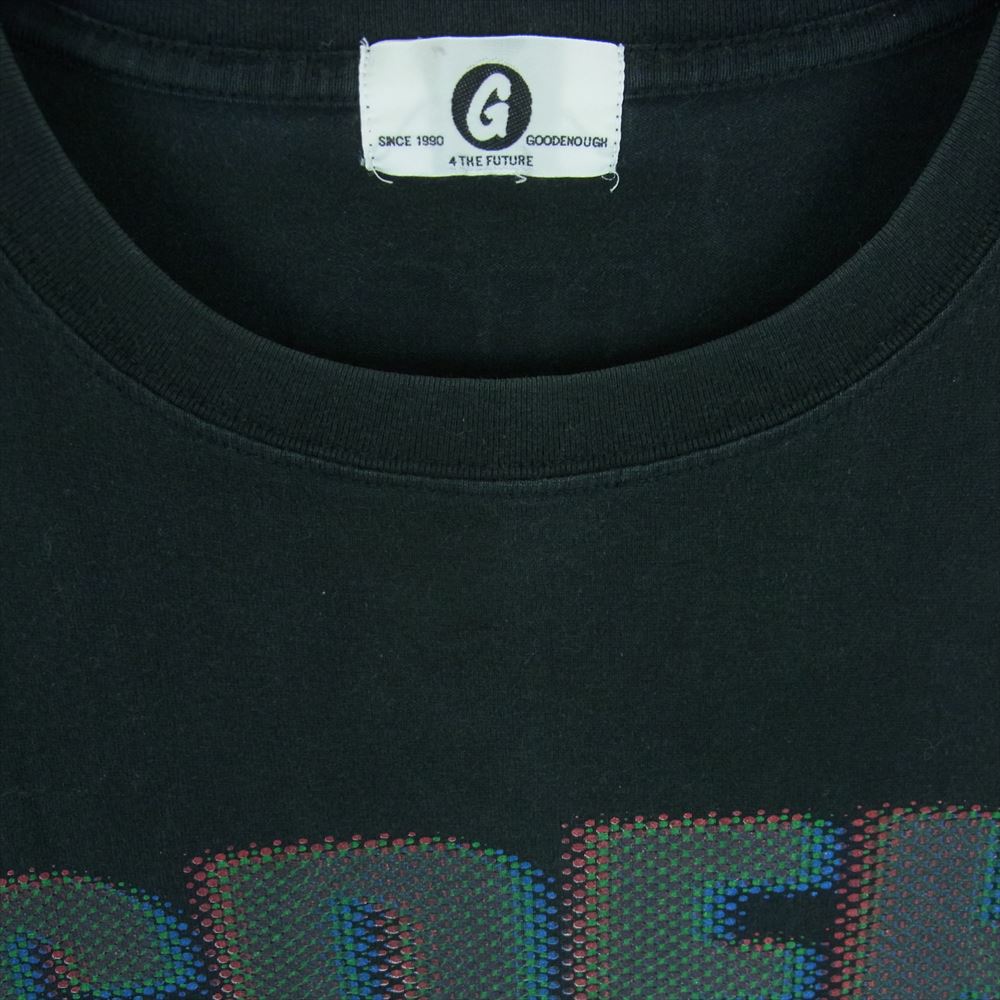 GOODENOUGH グッドイナフ GDEN プリント 半袖 Tシャツ ブラック系【中古】