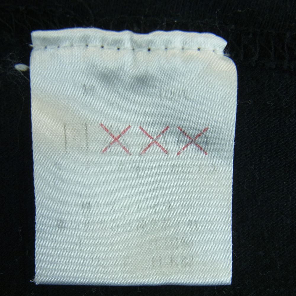 GOODENOUGH グッドイナフ 袖ロゴ プリント カットソー 長袖 Tシャツ コットン 日本製 ブラック系 サイズ表記無し【中古】