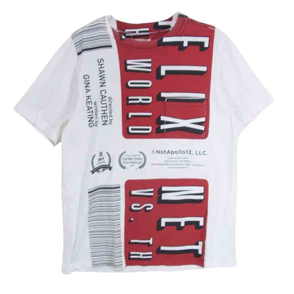 TAKAHIRO MIYASHITA The SoloIst. タカヒロミヤシタザソロイスト snc.0001 NETFLIX 世界征服の野望 コラボ Tシャツ ホワイト系 46【中古】