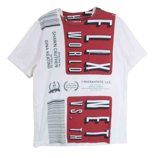 TAKAHIRO MIYASHITA The SoloIst. タカヒロミヤシタザソロイスト snc.0001 NETFLIX 世界征服の野望 コラボ Tシャツ ホワイト系 46【中古】